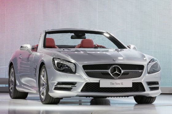Mercedes SL: Detroit 2012