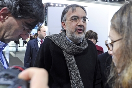Sergio Marchionne in Detroit