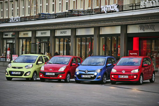 Die Kleinsten im Vergleich