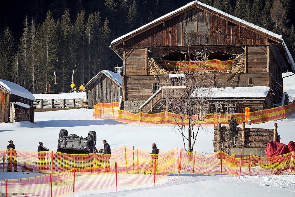 Filmdreh "Spectre" in Obertilliach