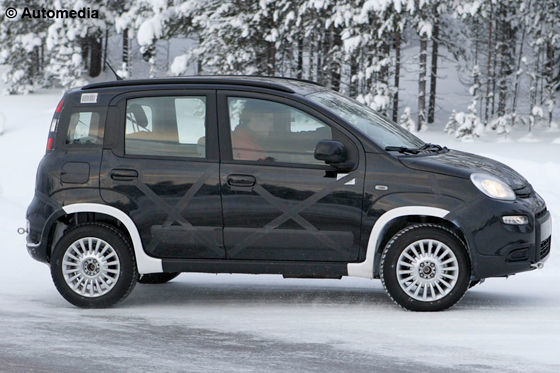 Erlkönig Fiat Panda 4x4