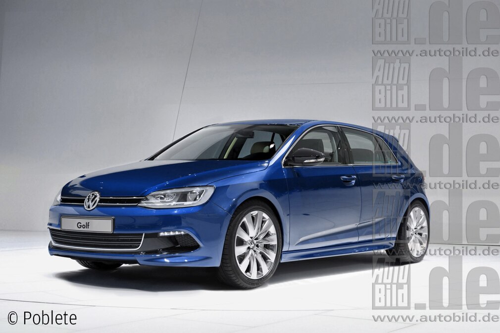 VW Golf VII Illustration