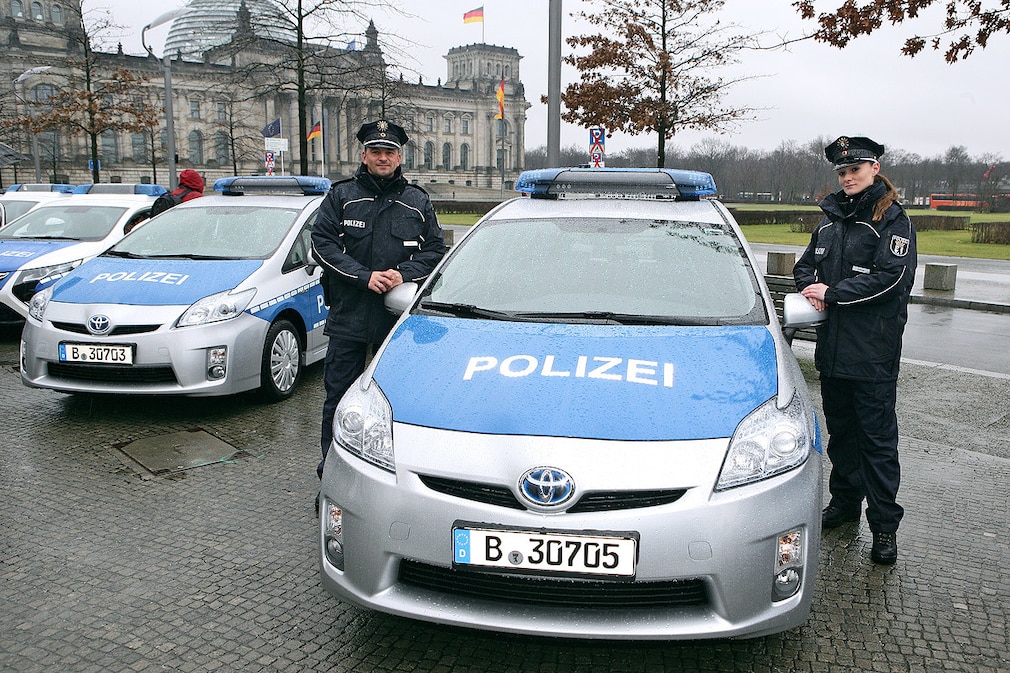 Toyota Prius Polizeiauto