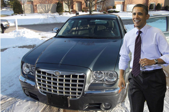Obama-Chrysler bei ebay