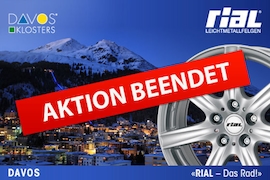 Gewinnen Sie mit RIAL ein Wochenende in Davos.