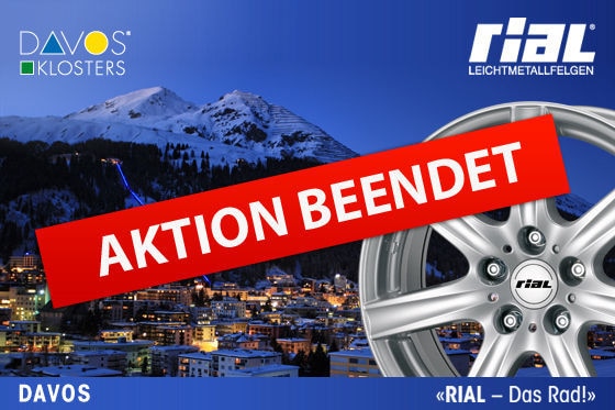 Gewinnen Sie mit RIAL ein Wochenende in Davos.