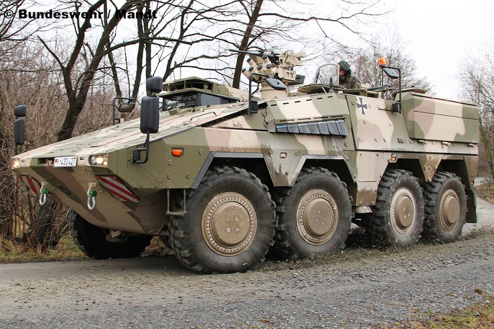Gepanzertes Transportkraftfahrzeug (GTK) Boxer