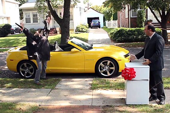 Chevrolet Camaro Werbespot zum Super Bowl 2012