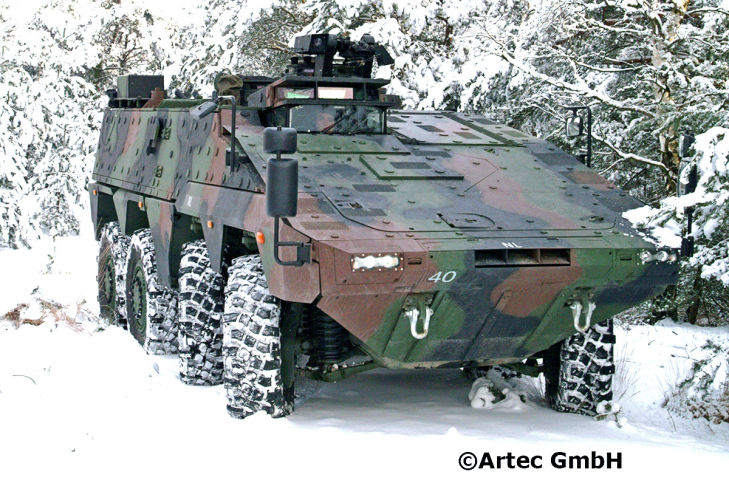 Bilder: Truppentransporter GTK Boxer Bilder: Truppentransporter GTK Boxer