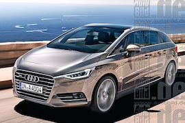 Audi A4 Super-Avant Illustration