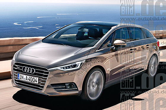 Audi A4 Super-Avant Illustration