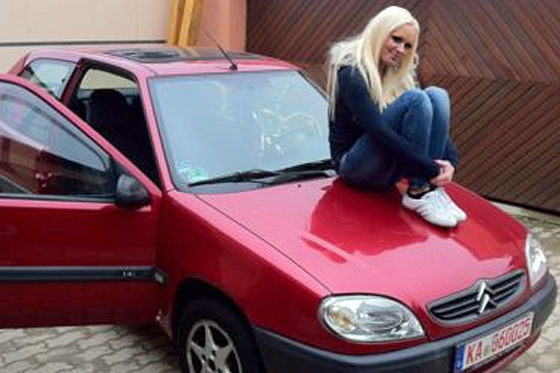 Citroën Saxo von Daniela Katzenberger