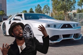 Rapper Will.I.Am und Auto I.Am