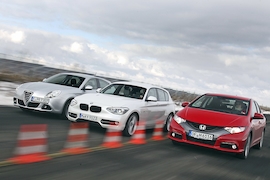 Alfa Giulietta BMW 1er Honda Civic