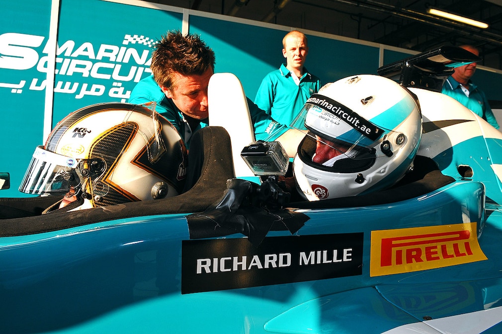 Ralf Bach und Bianca Garloff im Formel 1 Doppelsitzer