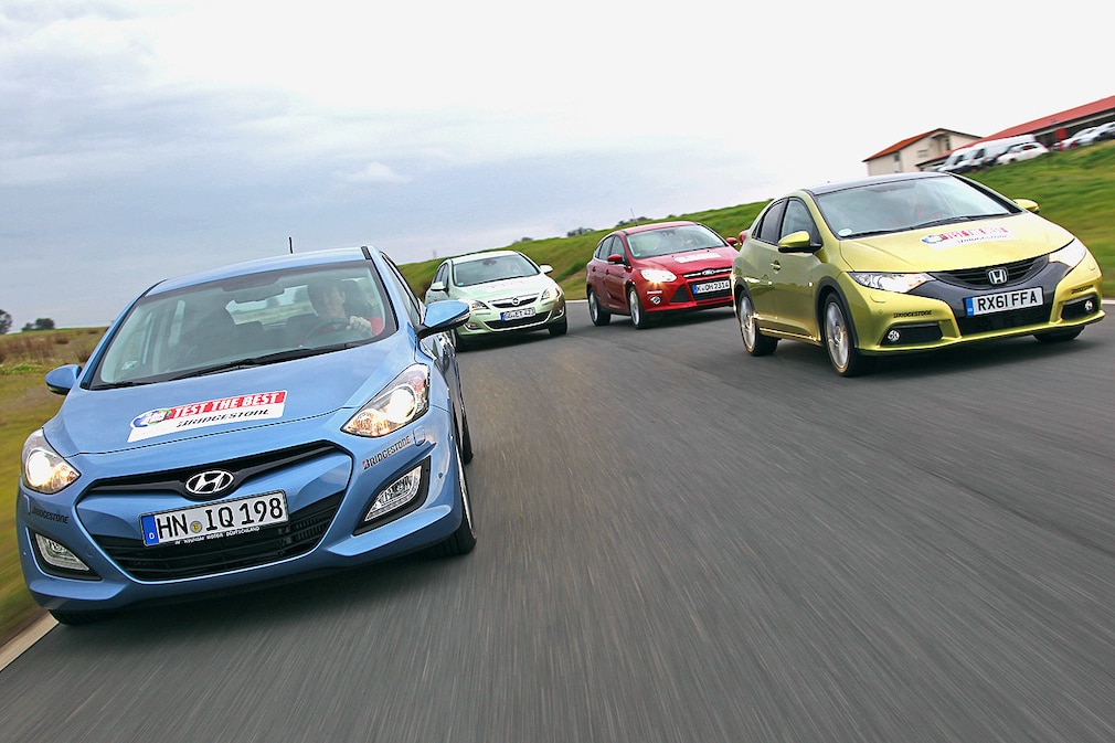 Ford Focus Honda Civic Hyundai i30 Opel Astra