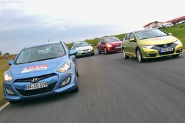 Ford Focus Honda Civic Hyundai i30 Opel Astra