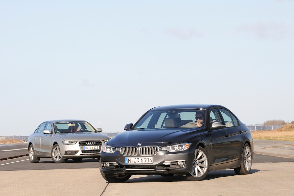 Audi A4 BMW 3er