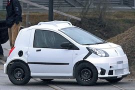 Erlkönig Twingo Zweisitzer