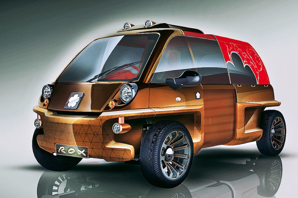 Mia Rox E-Auto mit Reißverschlüssen