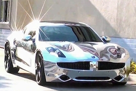 Fisker Karma von Justin Bieber