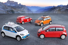 VW Up Familie Genf 2012