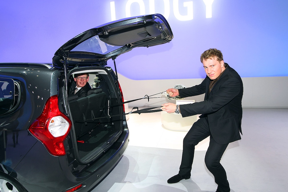 Sitzprobe Dacia Lodgy