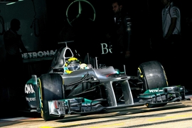 Mercedes AMG W03 F1 2012