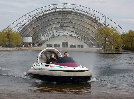 Hovercraft-Fahrt AMI