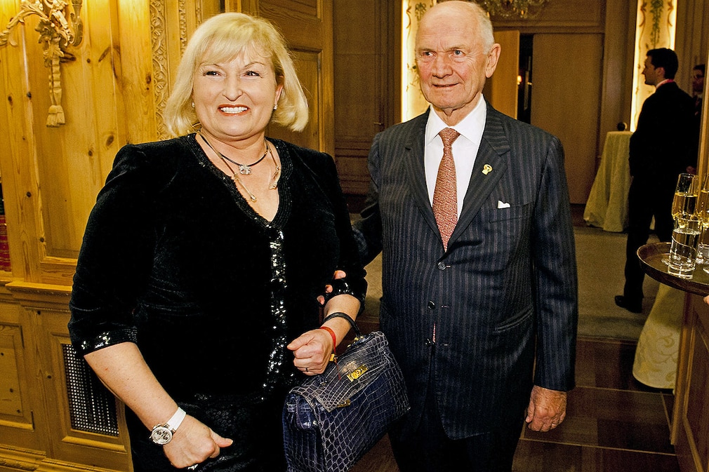 Ferdinand Piech mit Ehefrau Ursula