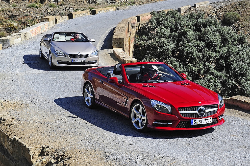 BMW 6er Mercedes SL