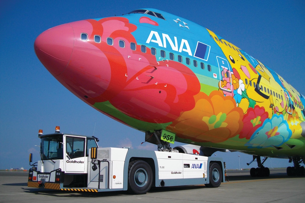 Goldhofer Flugzeugschlepper