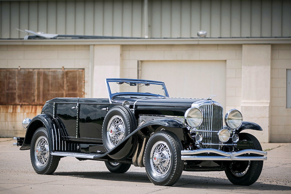 1933 Duesenberg Model SJ 'Riviera' Phaeton by Brunn Lot 231
