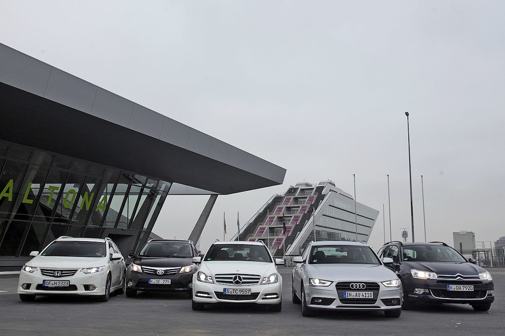 Fünf Diesel-Kombis: Test