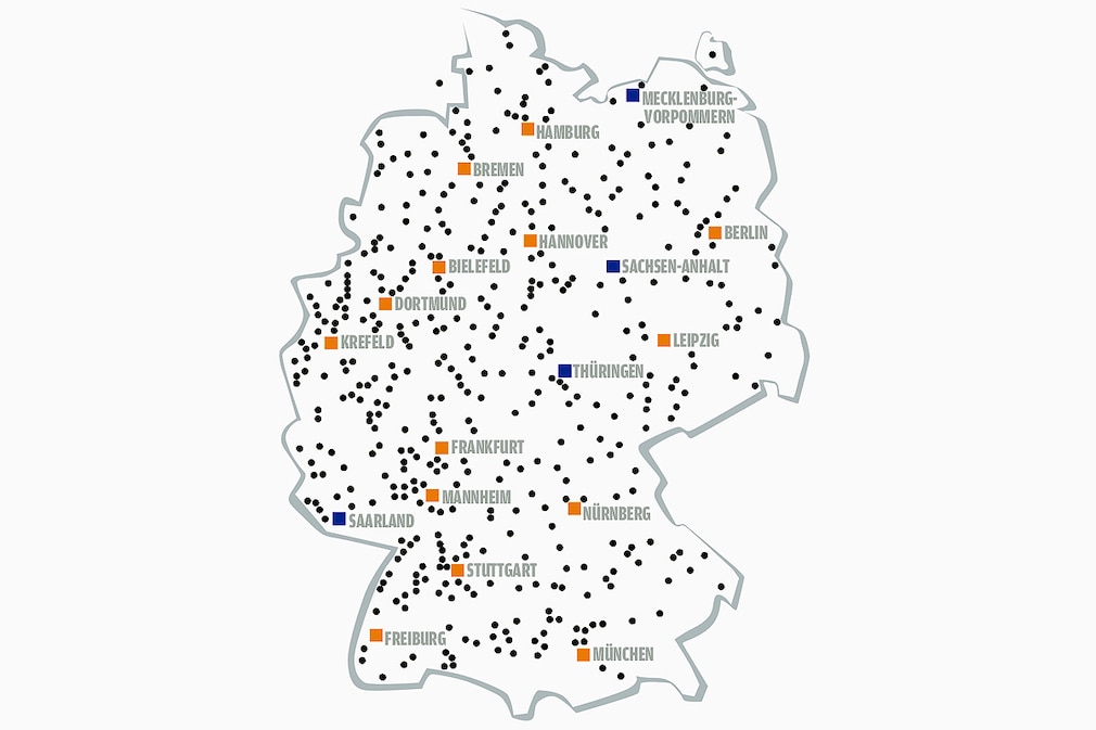 Weltweit erstes Elektroauto-Servicenetz Deutschland