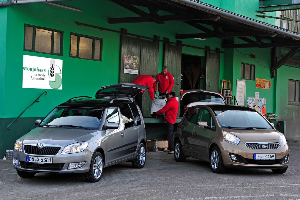 Kia Venga Skoda Roomster