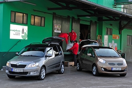 Kia Venga Skoda Roomster