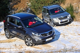 Kia Sportage Skoda Yeti