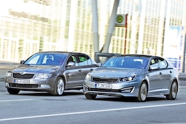 Kia Optima Skoda Superb