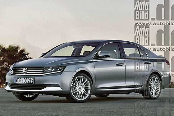 VW Passat Illustration