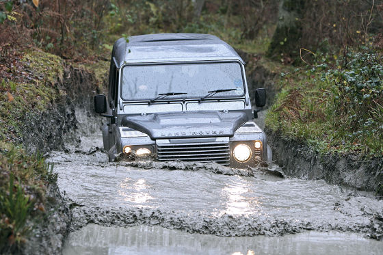 Land Rover-Fahrtraining Eastnor Castle