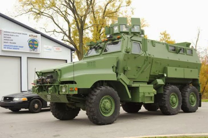 Caiman 6x6 für die Polizei
