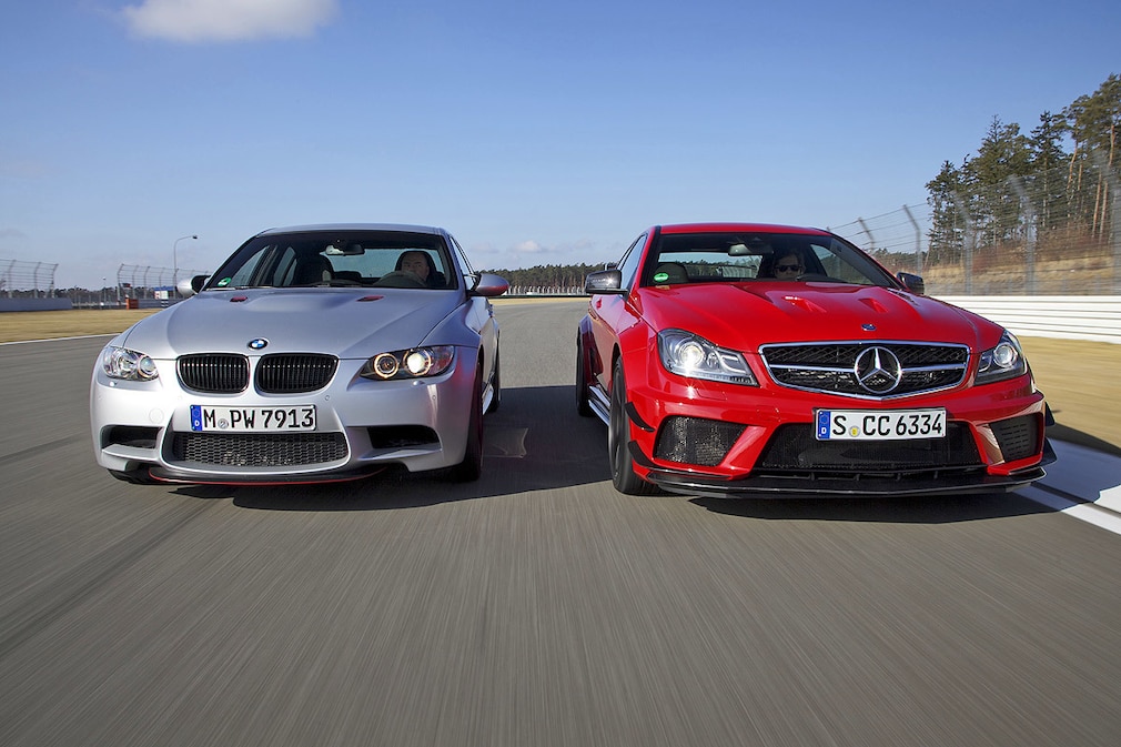 BMW M3 CRT Mercedes C 63 AMG Black Series