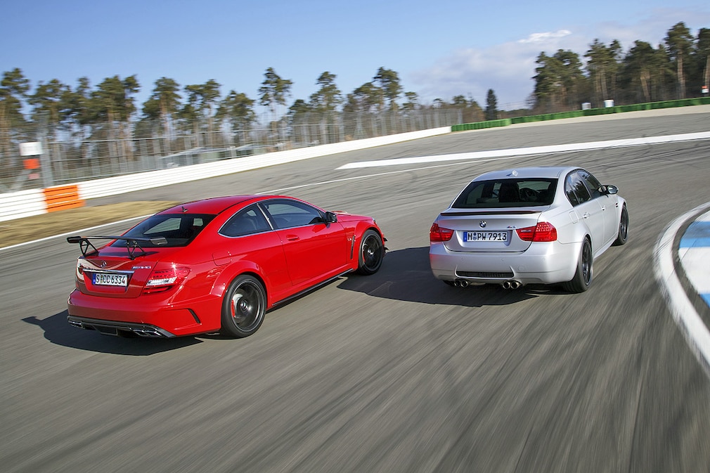 Mercedes C 63 AMG Black Series, BMW M3 CRT
