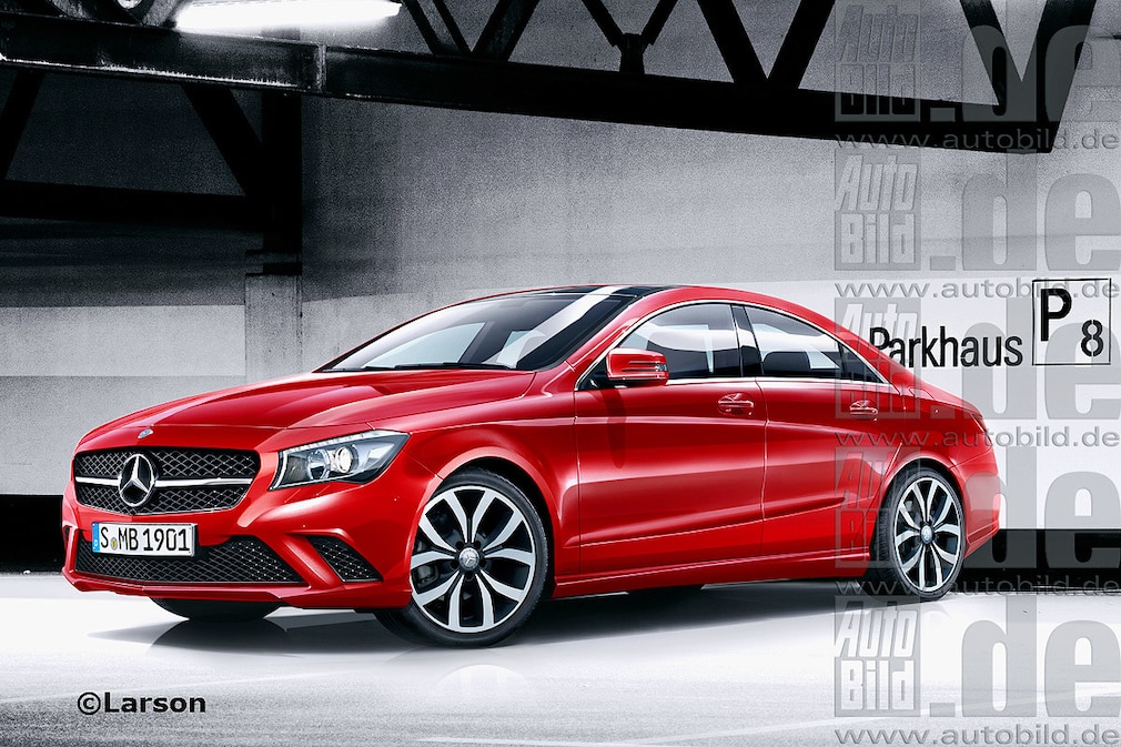 Mercedes CLA Illustration