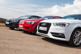 Audi A3 BMW 1er VW Golf
