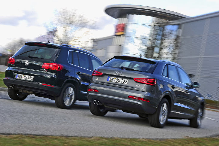Audi Q3 VW Tiguan