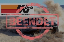 K&N-Einsatzluftfilter gewinnen