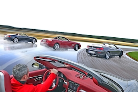 BMW 6er Cabrio Jaguar XKR Cabrio Mercedes SL Porsche 911 Carrera S Cabrio