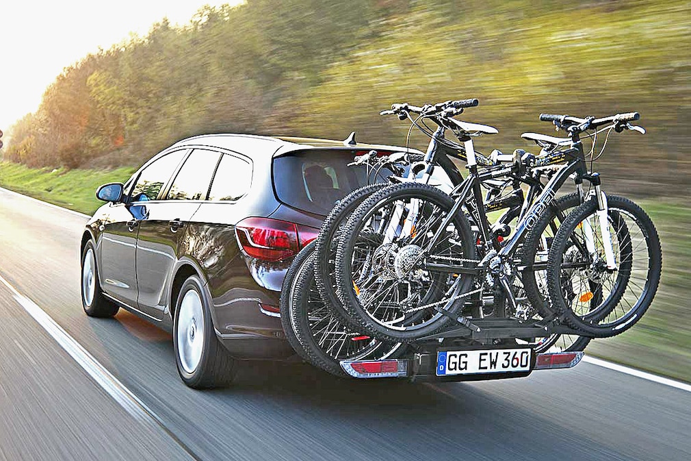 Neuer Fahrradträger von Opel